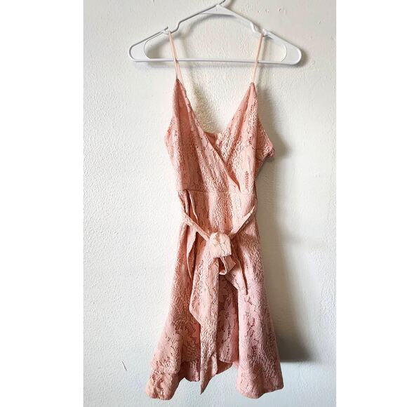 Altar'd State Giuly Pink Lace Dress Small NEW - Picture 2 of 12